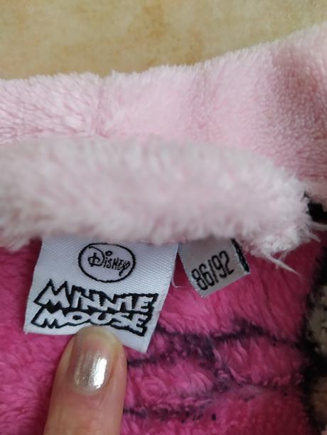 Župan s minnie mause vel.86/92, disney,86