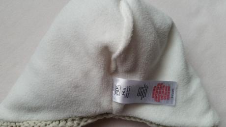 Dětská zimní čepička, vel.3-6měs., zn. f&f, f&f,56