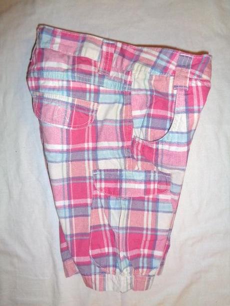 Luxusní pevné kraťasy - kapsáče - pro holky, 146