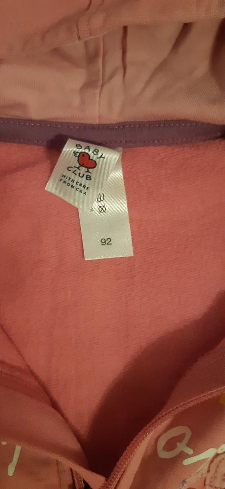 Mikina vel. 92, baby club,92