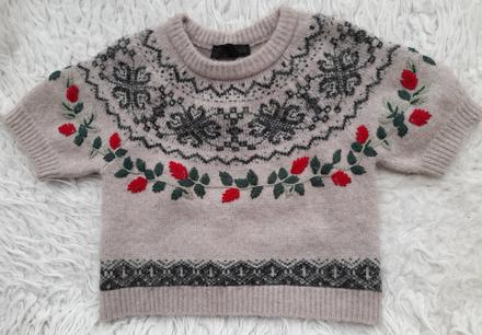 Svetr s krátkým rukávem zara - vel. s, zara,s