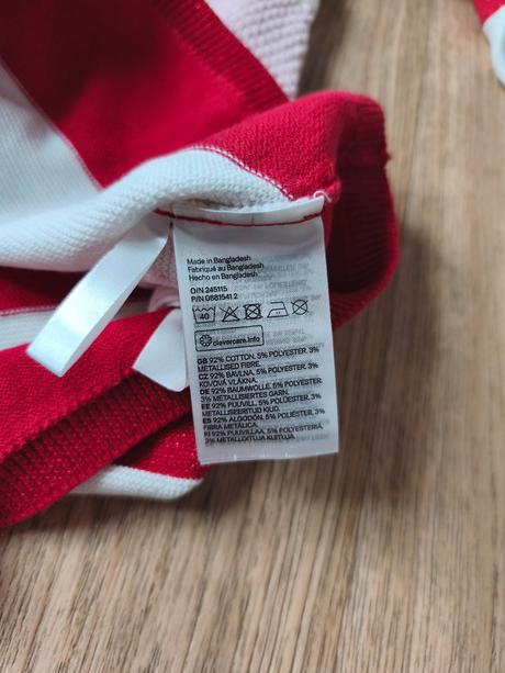 Pruhovaný svetr h&m 134/140, h&m,140