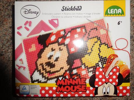 Vyšívací obrázek minnie, 