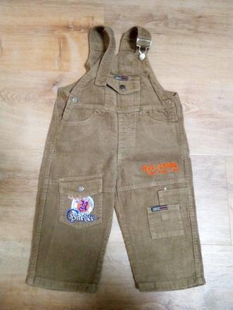 Lacláče manžestrové, vel 18 měsíců, 86