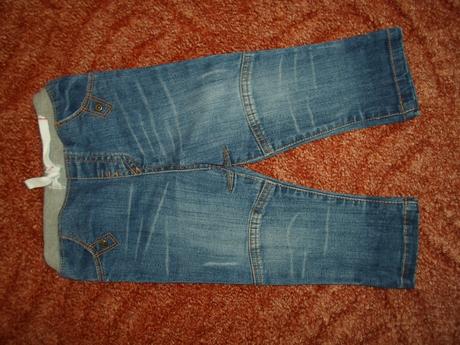 Kalhoty, rifle, džíny modré, f&f,80