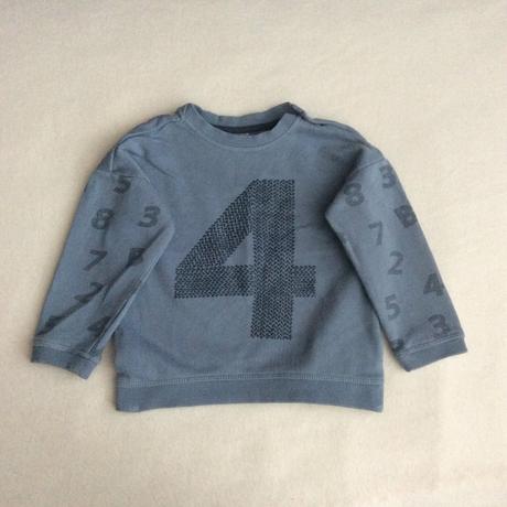 Mikina s čísly a písmeny zn. h&m, h&m,92