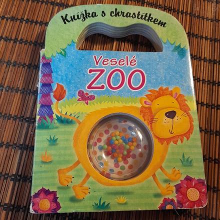 Dětská knížka chrastítko kniha pro děti,