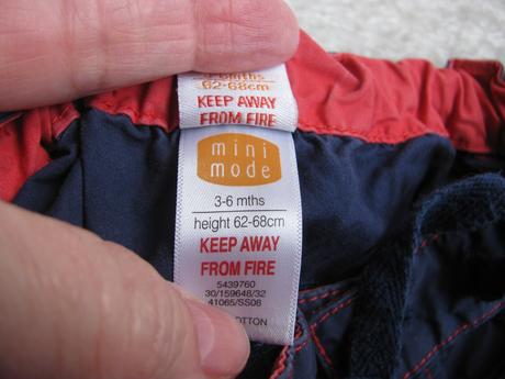 Tmavě modré chlapecké kraťasy, mini mode,68