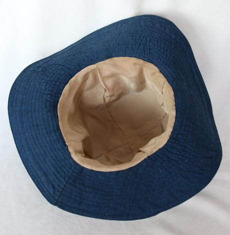 Modrý - spíš letní - klobouk, xs