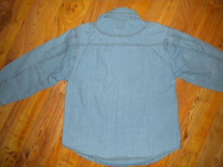 Krásná dívčí riflová košile, 122