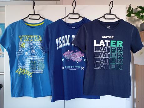 Trička barevný potisk, sinsay,152