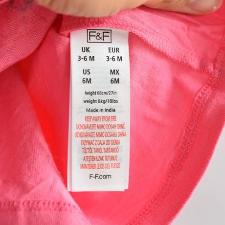 Tričko vel. 3 - 6 m, f&f,68