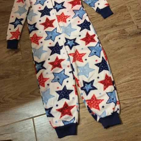 Fleece overal s hvězdičkami, 110