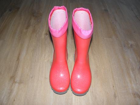 Růžové gumáky / holínky zn. muflon vel.35/36, 35