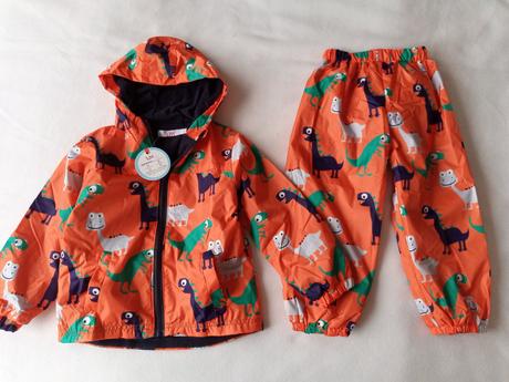 Nový nepromokavý dino set, 98/104, 98 / 104