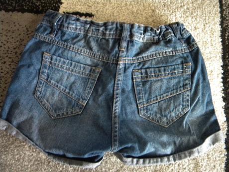 Riflové kraťasy zn.denim girls alive vel.152, denim,152