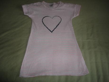 V top stavu noční košile tcm, vel. 122/128, tchibo,122