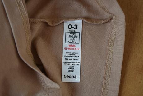 Tričko vel. 0 - 3 m, george,62