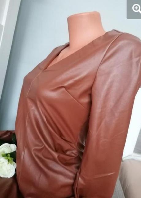 Koženkové šaty, gate,s