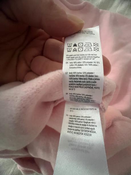 Nová mikina vel. 7-8 let/128, f&f,128