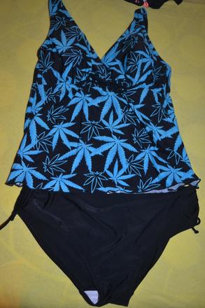 Dámské plavky tankiny vl/xl, l