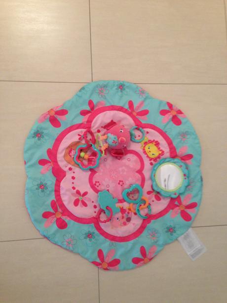 Hrací deka bright starts+usínaček+sada do postýlky,