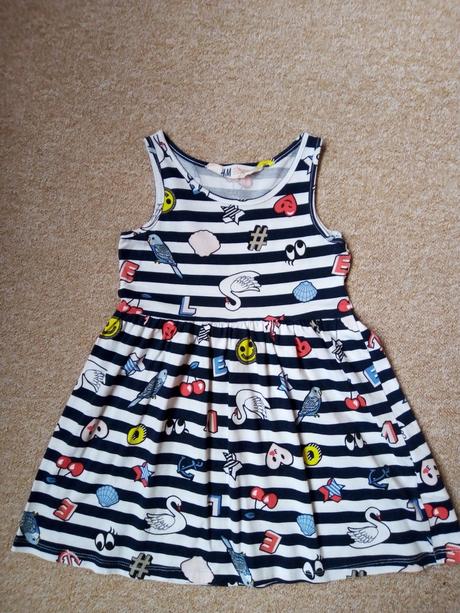 Šaty zn."h&m" vel."98-104", h&m,98