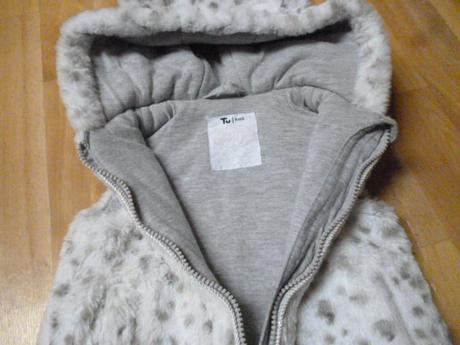 Kožíšková vesta s ušima tu 2-3, tu,98