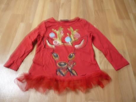 Vánoční triko vel. 2-4, 104