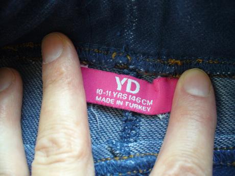 Džegíny zn. yd vel. 146 na 10-11 let, young dimension,146