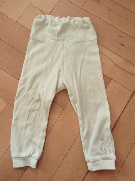 Pyžamo kalhoty / slabé tepláky lupilu 74/80, lupilu,80