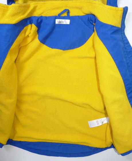 Jcb jaro/ podzim bundička, podšívka flís vel.110,, 110