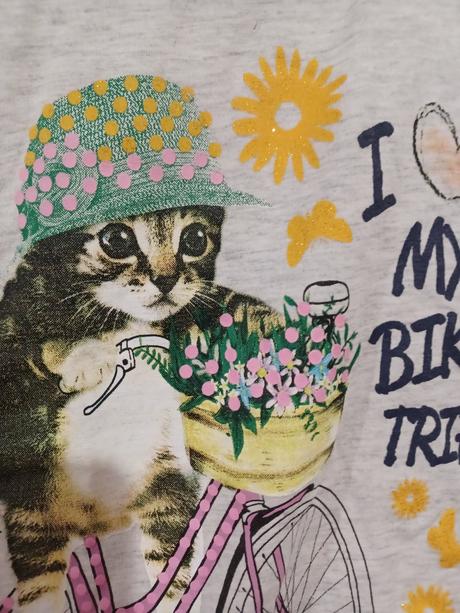 Tričko s kočkou, pepco,116