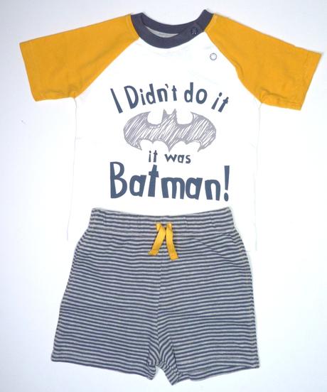 Bavlněný komplet batman, george,74