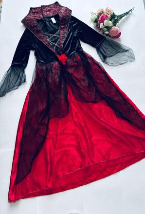 St1/krasný kostým upírka - v.11/12 let zn. george, 