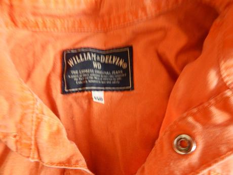 Dětská oranžová košile, william & delvin,140