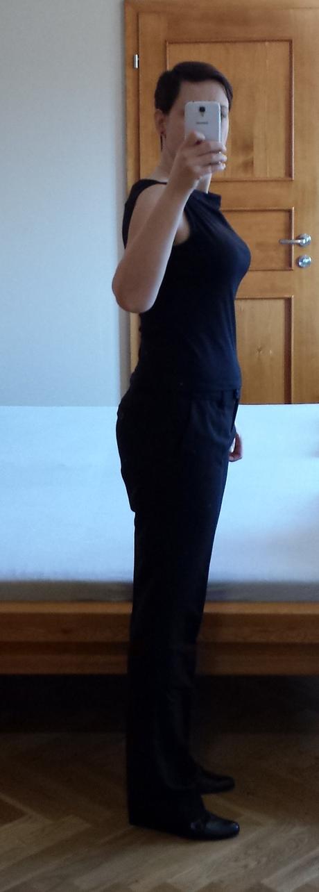 K11	dámské lehké společenské kalhoty, clockhouse,40