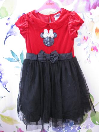 Karneval-šaty s čelenkou minnie mouse, 