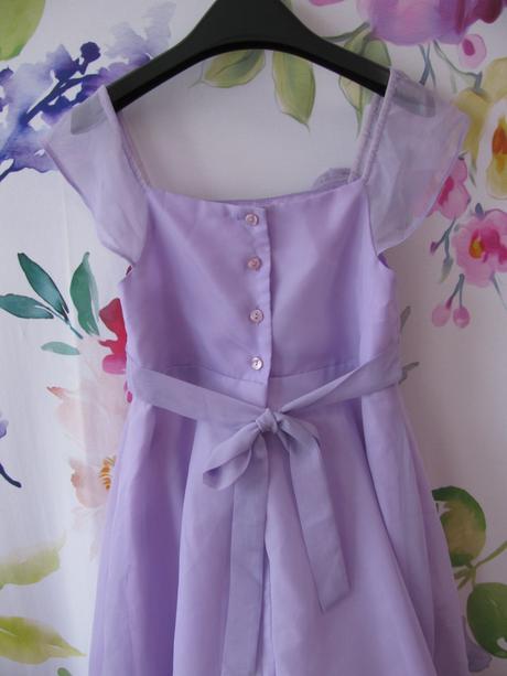 Společenské tylové lila šaty bhs, bhs,128