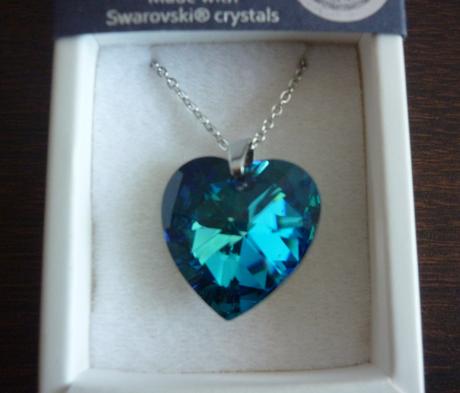 Náhrdelník - řetízek s přívěskem swarovski, swarovski
