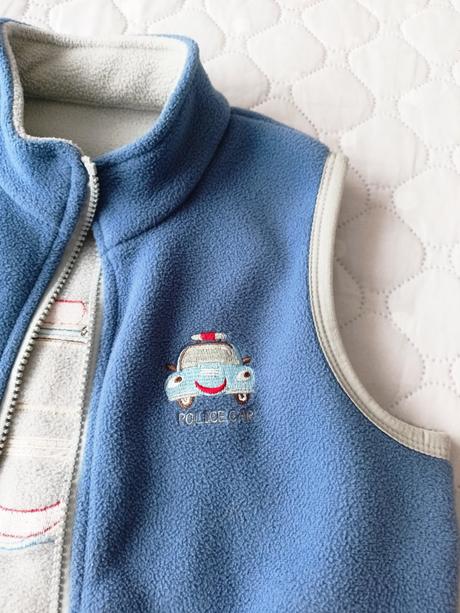 Fleece vesta, vel.110-122, 116