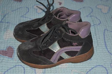 Fialové letní boty na donošení, na hřiště, bobbi shoes,22