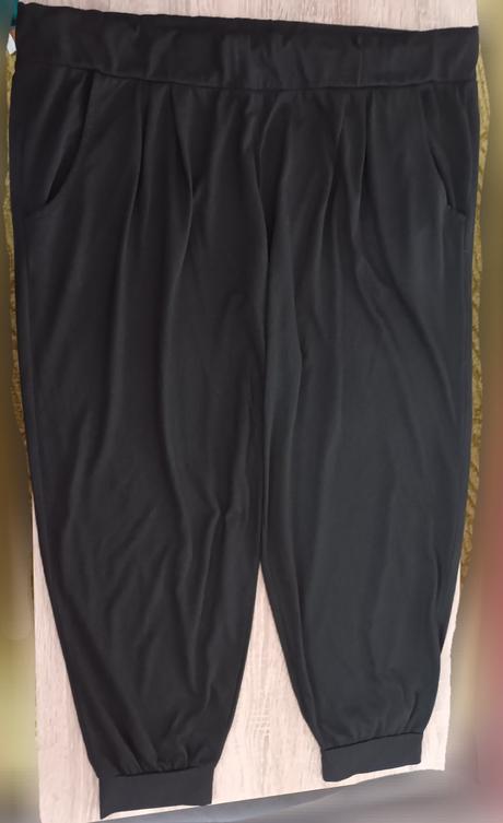 Dámské letní kalhoty černé esmara, esmara,xxl
