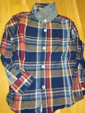 Kostkovaná košile 110 jasper, 110