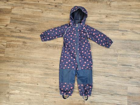 Softshell overal tmavě modrý fleece uvnitř tchibo, tchibo,86