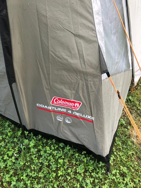 Jednou použitý stan colemann coastline 4 deluxe, coleman
