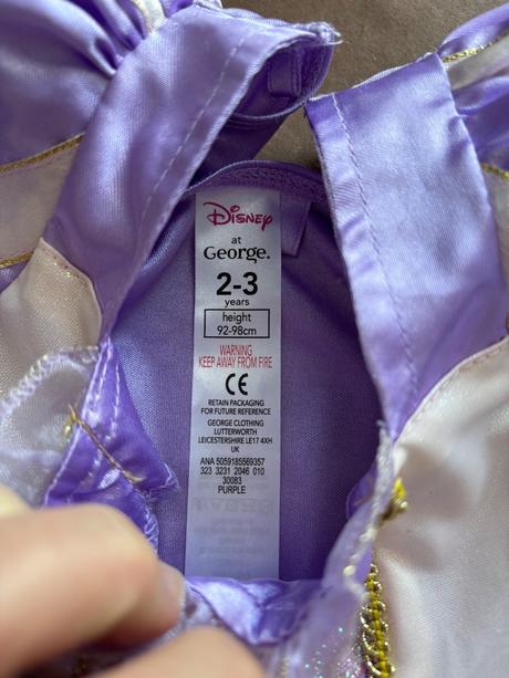 An22/ kostým delux princezny lociky - v.2/3 roky, 