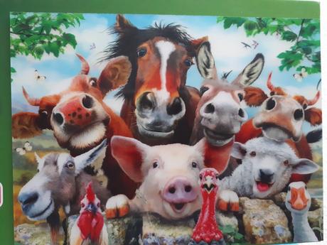 Playtive - 3d puzzle - legrační zvířátka ze statku,