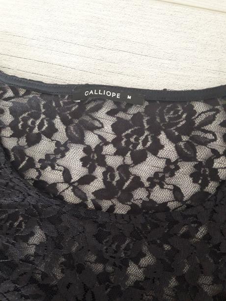 Krajkové tmavě modré šaty calliope vel.m, calliope,m