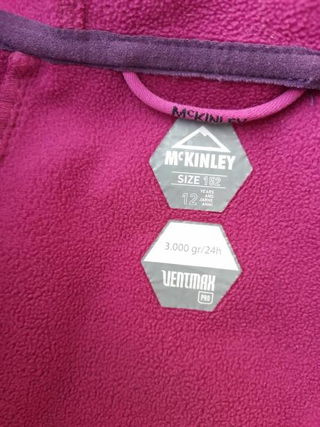 Softshellova bunda mckinley 12 let, mckinley,152